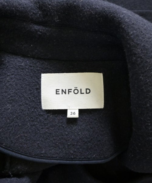 ENFOLD（エンフォルド）チェスターコート 紺 サイズ:36(S位) レディース/2200715387092