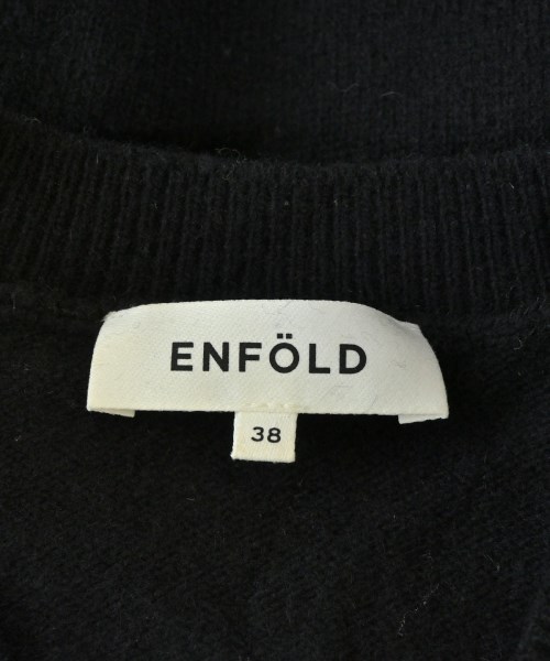 ENFOLD（エンフォルド）ニット・セーター 黒 サイズ:38(M位) レディース/2200716046103