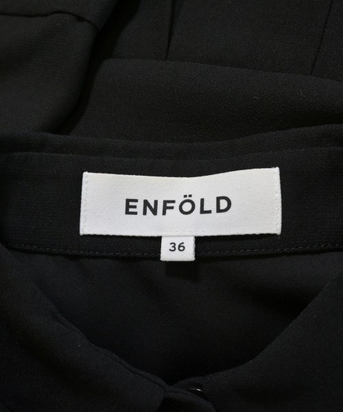 ENFOLD（エンフォルド）ワンピース 黒 サイズ:36(S位) レディース/2200717014224
