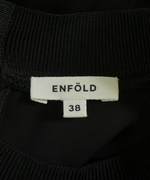 ENFOLD（エンフォルド）ワンピース 黒 サイズ:38(M位) レディース/2200719770081