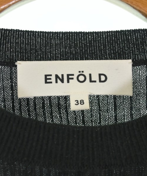 ENFOLD（エンフォルド）ニット・セーター 黒 サイズ:38(M位) レディース/2200719770142