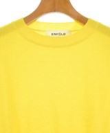 ENFOLD（エンフォルド）ニット・セーター 黄 サイズ:38(M位) レディース/2200719770166