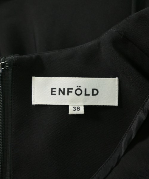 ENFOLD（エンフォルド）ワンピース 黒 サイズ:38(M位) レディース/2200724678020