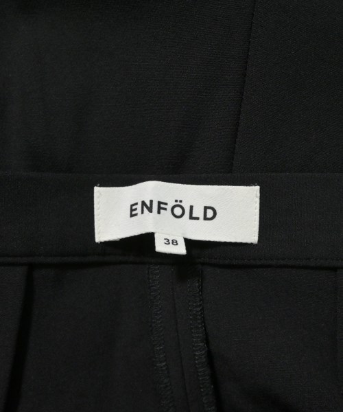 ENFOLD（エンフォルド）スラックス 黒 サイズ:38(M位) レディース/2200726486012