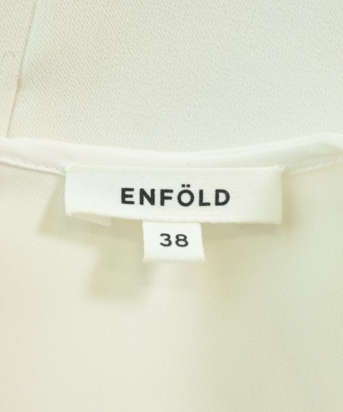 ENFOLD（エンフォルド）ブラウス 白 サイズ:38(M位) レディース/2200727050182