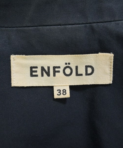 ENFOLD（エンフォルド）チェスターコート 紺 サイズ:38(M位) レディース/2200727709011
