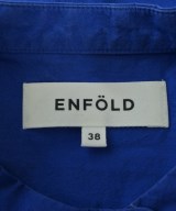 ENFOLD（エンフォルド）カジュアルシャツ 青 サイズ:38(M位) レディース/2200720943016
