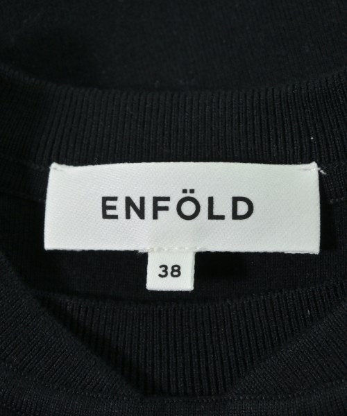 ENFOLD（エンフォルド）ニット・セーター 黒 サイズ:38(M位) レディース/2200722876091