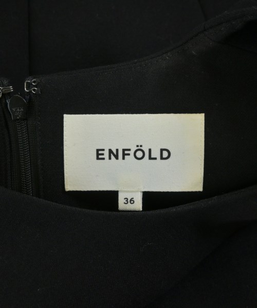 ENFOLD（エンフォルド）ワンピース 黒 サイズ:36(S位) レディース/2200723288015