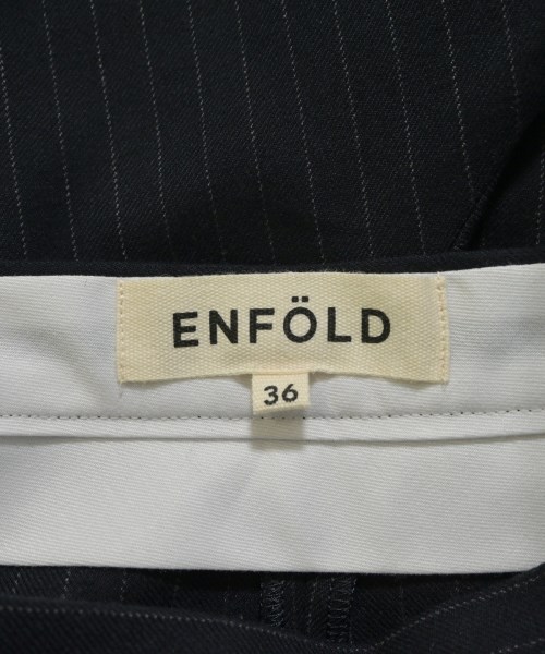 ENFOLD（エンフォルド）スラックス 紺 サイズ:36(S位) レディース/2200727275097