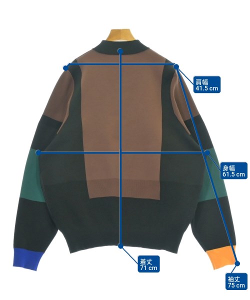 ENFOLD（エンフォルド）カーディガン 茶 サイズ:38(M位) レディース/2200727856012