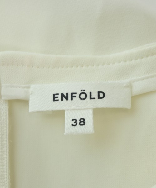 ENFOLD（エンフォルド）ブラウス 白 サイズ:38(M位) レディース/2200728153028