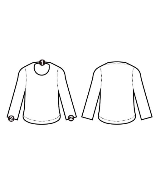 ENFOLD（エンフォルド）Tシャツ・カットソー 黒 サイズ:38(M位) レディース/2200728442054