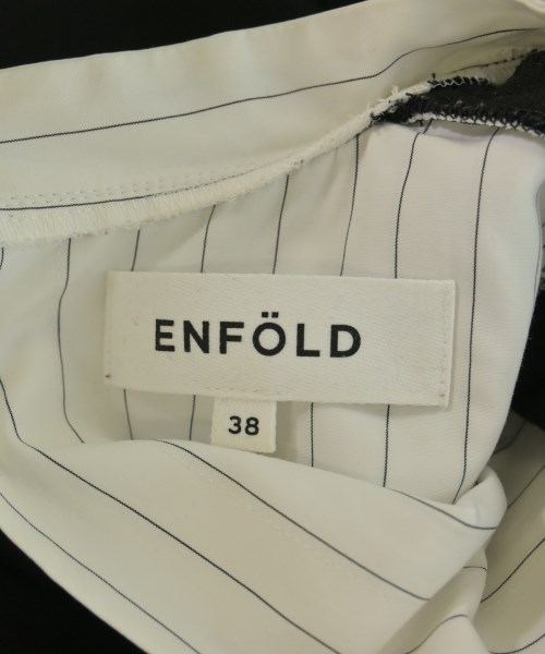 ENFOLD（エンフォルド）Tシャツ・カットソー 黒 サイズ:38(M位) レディース/2200728442054
