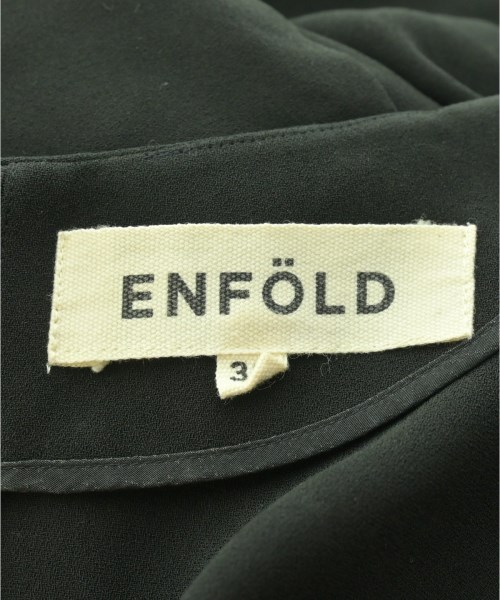 ENFOLD（エンフォルド）ワンピース 黒 サイズ:38(M位) レディース/2200728595125