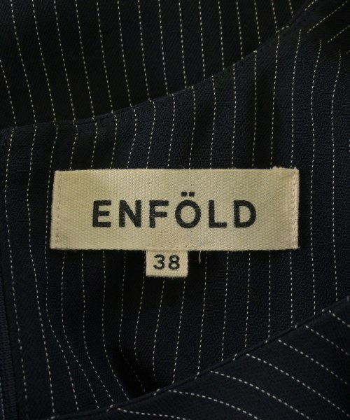ENFOLD（エンフォルド）ブラウス 紺 サイズ:36(S位) レディース/2200682538138