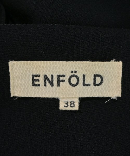 ENFOLD（エンフォルド）ブラウス 黒 サイズ:38(M位) レディース/2200684611082