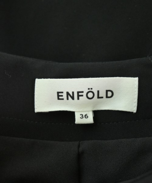 ENFOLD（エンフォルド）ロング・マキシ丈スカート 黒 サイズ:36(S位) レディース/2200679871071