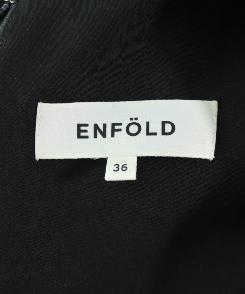 ENFOLD（エンフォルド）ワンピース 黒 サイズ:36(S位) レディース/2200685242018