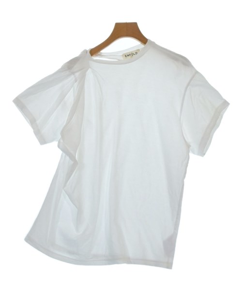 ENFOLD(エンフォルド)Tシャツ・カットソー 白 サイズ:38(M位)/2200685585030
