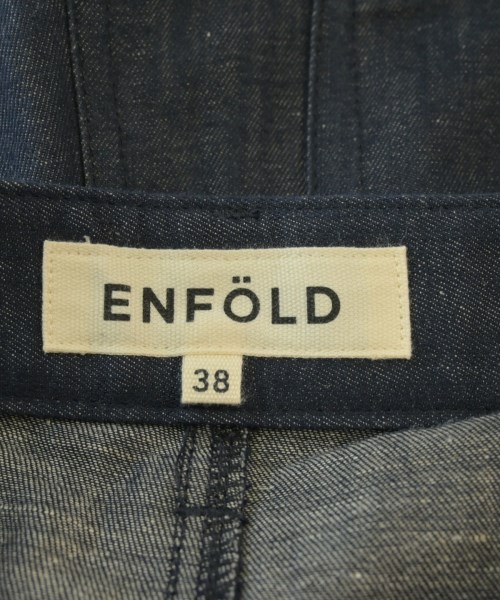 ENFOLD（エンフォルド）デニムパンツ 紺 サイズ:38(M位) レディース/2200676151039