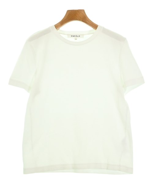 ENFOLD(エンフォルド)Tシャツ・カットソー 白 サイズ:38(M位)/2200680806116