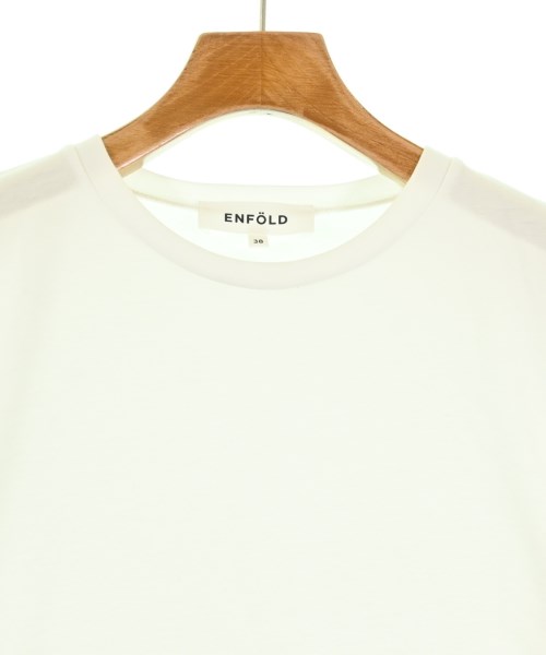 ENFOLD（エンフォルド）Tシャツ・カットソー 白 サイズ:38(M位) レディース/2200680806116