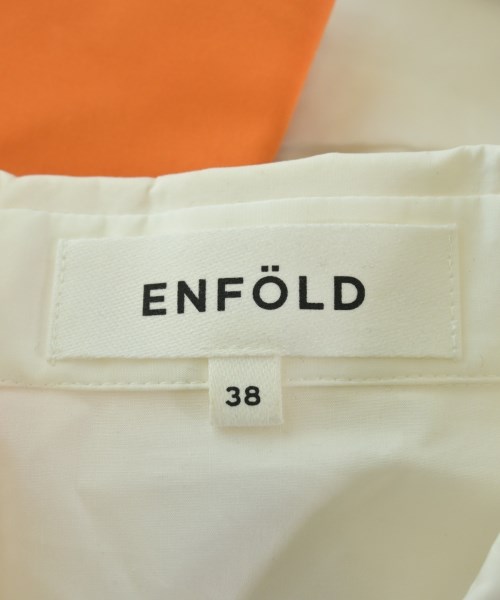 ENFOLD（エンフォルド）カジュアルシャツ 白 サイズ:38(M位) レディース/2200681262027
