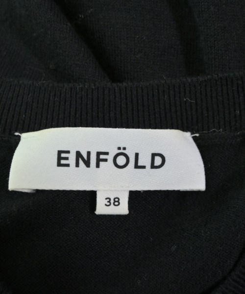 ENFOLD（エンフォルド）ニット・セーター 黒 サイズ:38(M位)/38(M位) レディース/2200677532141