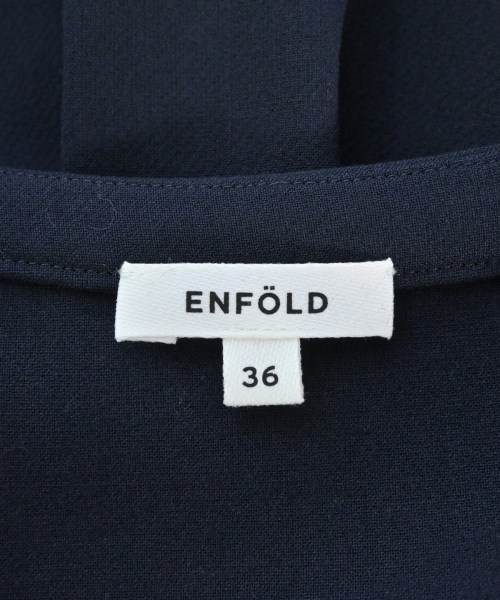 ENFOLD（エンフォルド）ワンピース 紺 サイズ:36(S位) レディース/2200686144014