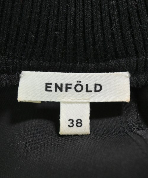 ENFOLD（エンフォルド）ブラウス 黒 サイズ:38(M位) レディース/2200682936019
