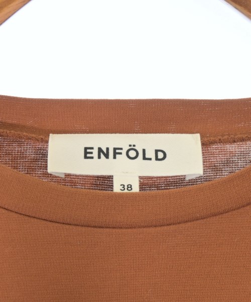 ENFOLD（エンフォルド）ワンピース オレンジ サイズ:38(M位) レディース/2200686735083