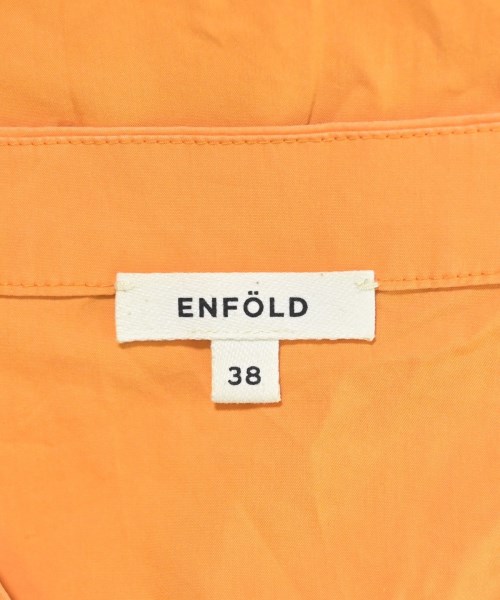 ENFOLD（エンフォルド）ブラウス オレンジ サイズ:38(M位) レディース/2200686998075