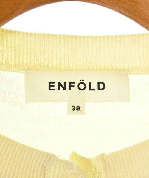 ENFOLD（エンフォルド）カーディガン 白 サイズ:38(M位) レディース/2200687361083