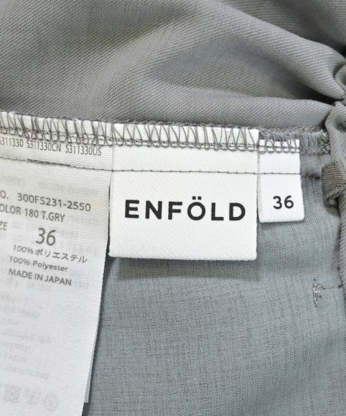 ENFOLD（エンフォルド）その他 グレー サイズ:36(S位) レディース/2200687664016