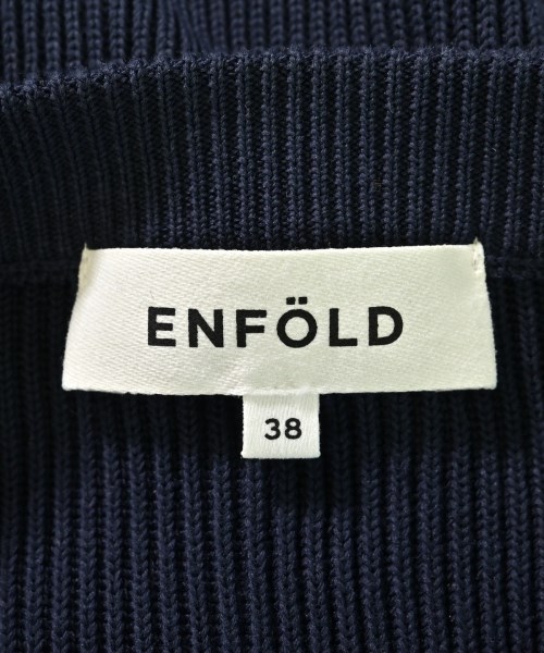 ENFOLD（エンフォルド）ニット・セーター 紺 サイズ:38(M位) レディース/2200688803131