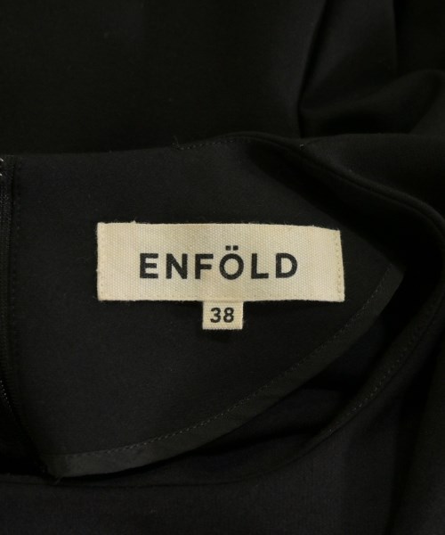 ENFOLD（エンフォルド）ワンピース 黒 サイズ:38(M位) レディース/2200689145025