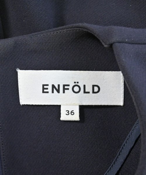 ENFOLD（エンフォルド）ワンピース 紺 サイズ:36(S位) レディース/2200683503043