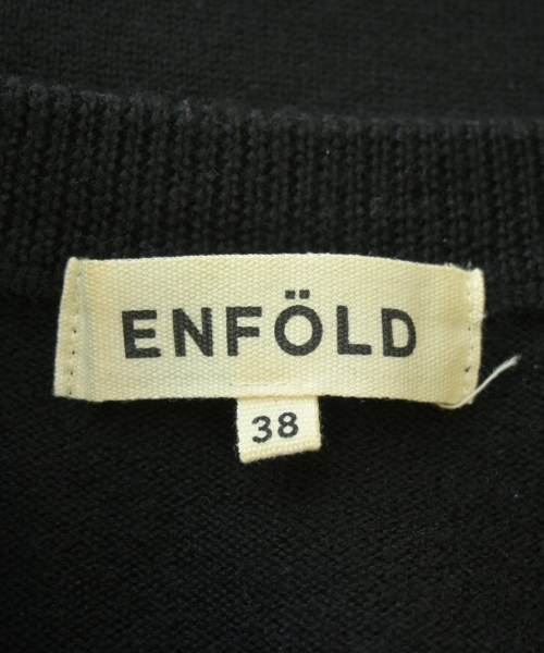 ENFOLD（エンフォルド）ニット・セーター 黒 サイズ:38(M位) レディース/2200689372018