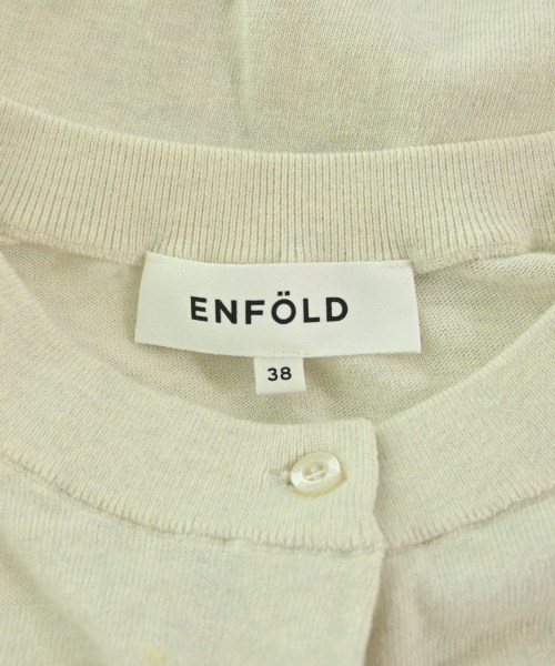 ENFOLD（エンフォルド）カーディガン ベージュ サイズ:38(M位) レディース/2200686093091