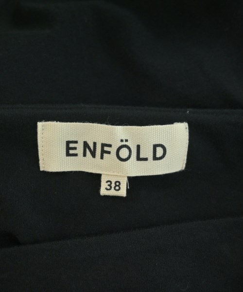 ENFOLD（エンフォルド）Tシャツ・カットソー 黒 サイズ:38(M位) レディース/2200690235128