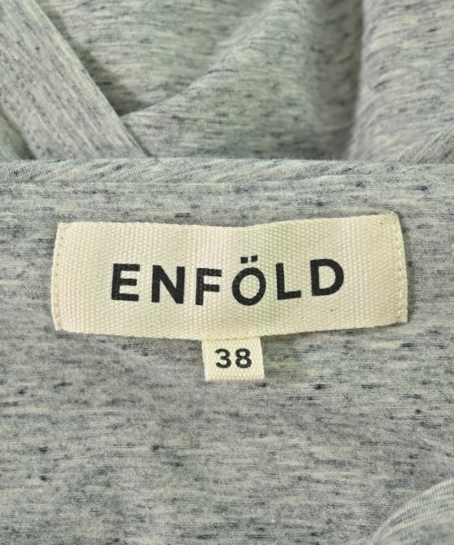 ENFOLD（エンフォルド）Tシャツ・カットソー グレー サイズ:38(M位) レディース/2200690235142
