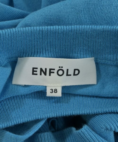 ENFOLD（エンフォルド）ニット・セーター 青 サイズ:38(M位) レディース/2200690235203