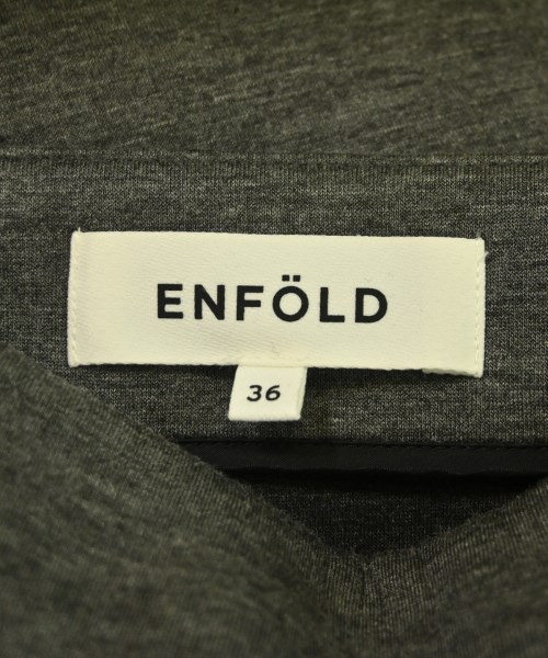 ENFOLD（エンフォルド）ロング・マキシ丈スカート グレー サイズ:36(S位) レディース/2200690235289
