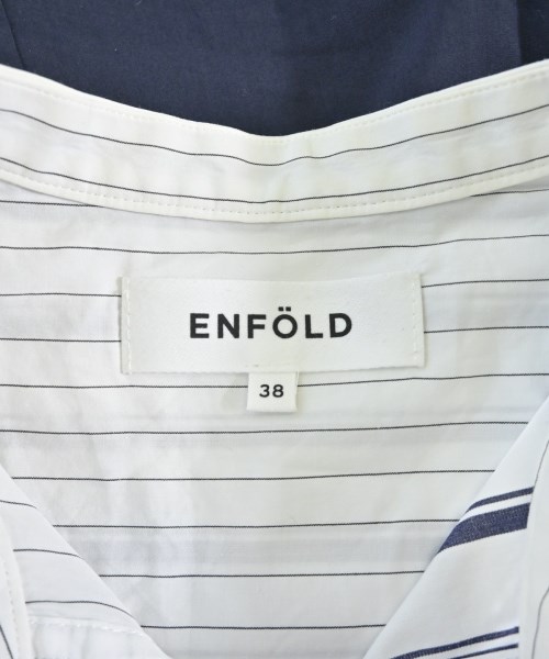 ENFOLD（エンフォルド）カジュアルシャツ 白 サイズ:38(M位) レディース/2200690257014