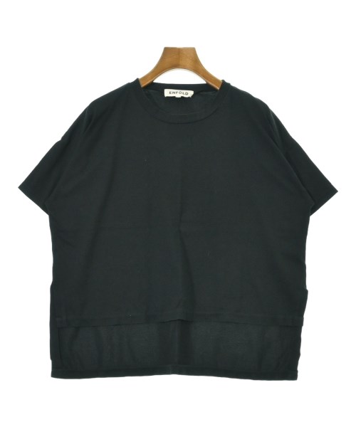 ENFOLD(エンフォルド)Tシャツ・カットソー 黒 サイズ:38(M位)/2200671445072