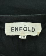 ENFOLD（エンフォルド）Tシャツ・カットソー 黒 サイズ:38(M位) レディース/2200671445072