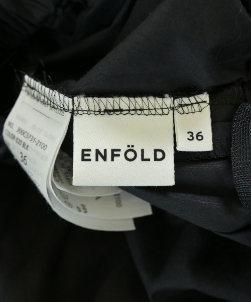 ENFOLD（エンフォルド）ロング・マキシ丈スカート 黒 サイズ:36(S位) レディース/2200690542028