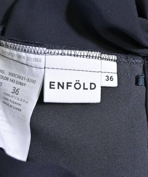 ENFOLD（エンフォルド）スラックス 黒 サイズ:36(S位) レディース/2200690979084