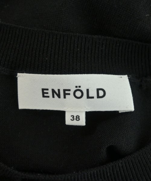 ENFOLD（エンフォルド）ニット・セーター 黒 サイズ:38(M位) レディース/2200691162027